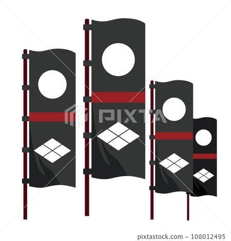 武田信玄馬印旗圖 武田信玄馬印旗圖 108012495