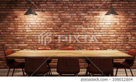 餐廳咖啡廳室內形象背景素材 108012804
