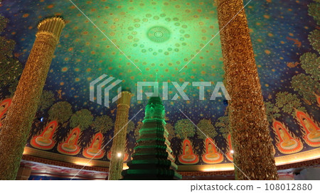 Bangkok's standard tourist destination Wat Pak Nam 108012880