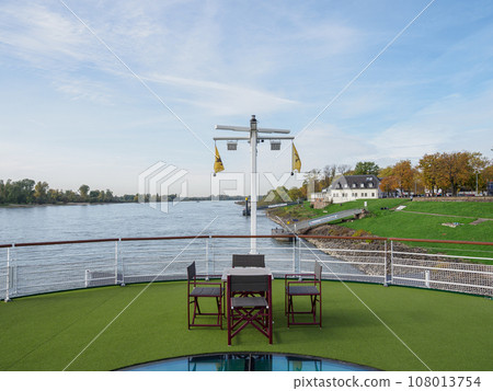 the city of Dusseldorf at the rhine river the city of Dusseldorf at the rhine river 108013754