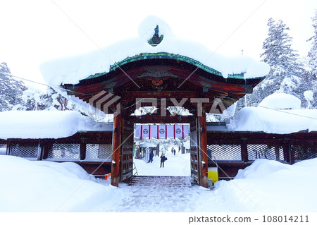 新年參拜日本神社松崎公園 新年參拜日本神社松崎公園 108014211