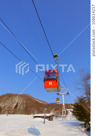 Zao Onsen Ski Resort Zao Sky Cable Upper Platform Slope Zao Rime 108014257