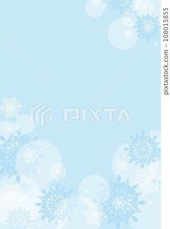 Snowflake background 2023-10-2 vector 108015855