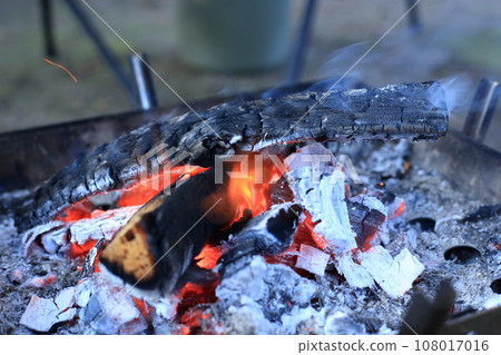 Bonfire at camp to enjoy using a bonfire stand Bonfire at camp to enjoy using a bonfire stand 108017016