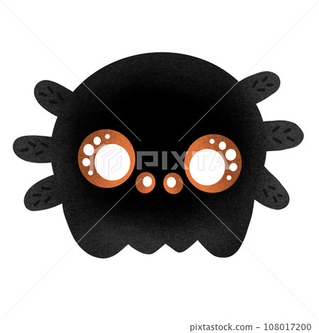 Halloween Spider Cartoon illustration For Halloween Festival Decoration 108017200