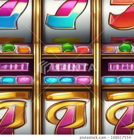 Illustration of casino slot sevens Illustration of casino slot sevens 108017554