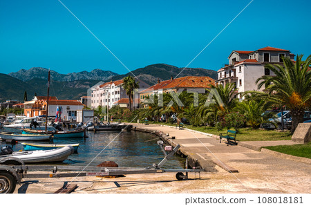view from marina in Tivat. Montenegro 108018181
