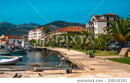 view from marina in Tivat. Montenegro 108018183