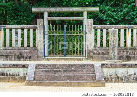 Kashihara City, Nara Prefecture, Mausoleum of the Eighth Emperor Kogen, Tsurugishima Kashihara City, Nara Prefecture, Mausoleum of the Eighth Emperor Kogen, Tsurugishima 108021818