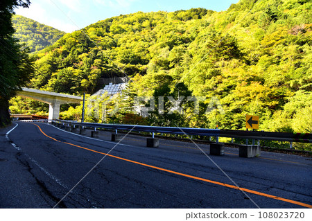 National Route 158 Oshirakawa No. 2 Tunnel ~ (Towards Oshirakawa Ohashi Bridge) Iriyama Tunnel (Matsumoto City, Nagano Prefecture) [2023.10] 108023720