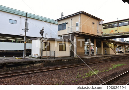 Tsu Station at dusk, Mie Tsu Station at dusk, Mie 108026594