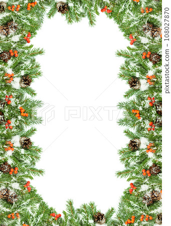 Christmas background. Eve framework 108027870
