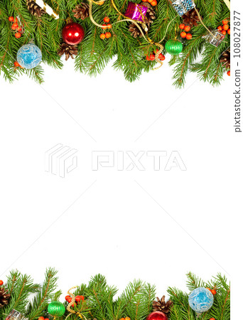 Christmas background. Eve framework 108027877