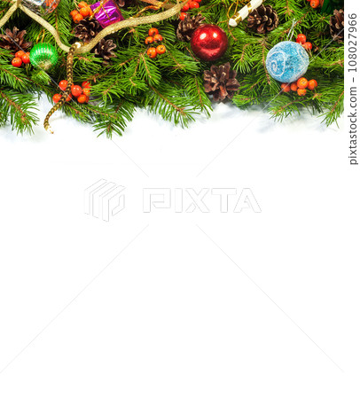 Christmas background. Eve framework 108027966
