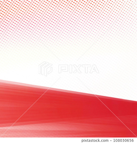 Red and white pattern square background with copy space for your text or image, Usable for banner, poster, cover, Ad, events, party, sale, celebrations, and various design works 108030656