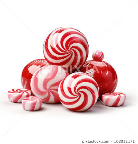 candy on a white background candy on a white background 108031171