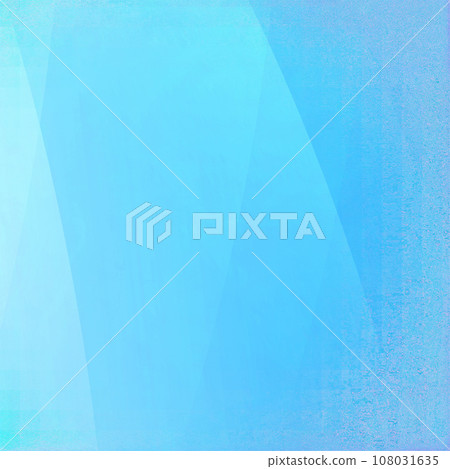 Light blue gradient square background with copy space for text or image, Usable for banner, poster, cover, Ad, events, party, sale, celebrations, and various design works 108031635