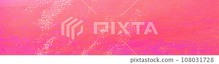 Pink texture panorama background with copy space, Usable for banner, poster, cover, Ad, events, party, sale, celebrations, and various design works 108031728