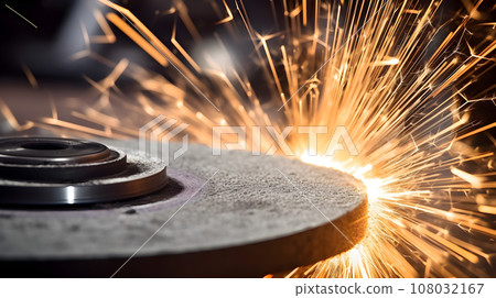 Close-up metal saw blade Close-up metal saw blade 108032167