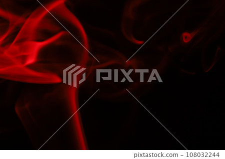 Red smoke on a dark background, colourful abstract, Red fog, minimalistic background, smoke shapes Red smoke on a dark background, colourful abstract, Red fog, minimalistic background, smoke shapes 108032244