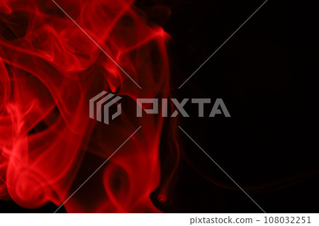 Red smoke on a dark background, colourful abstract, Red fog, minimalistic background, smoke shapes Red smoke on a dark background, colourful abstract, Red fog, minimalistic background, smoke shapes 108032251