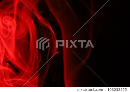 Red smoke on a dark background, colourful abstract, Red fog, minimalistic background, smoke shapes Red smoke on a dark background, colourful abstract, Red fog, minimalistic background, smoke shapes 108032255