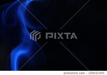 blue smoke on a dark background, colourful abstract, blue fog, minimalism, line of light blue smoke on a dark background, colourful abstract, blue fog, minimalism, line of light 108032445