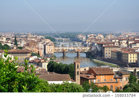 Ponte Vecchio from Piazzale Michelangelo Ponte Vecchio from Piazzale Michelangelo 108033784