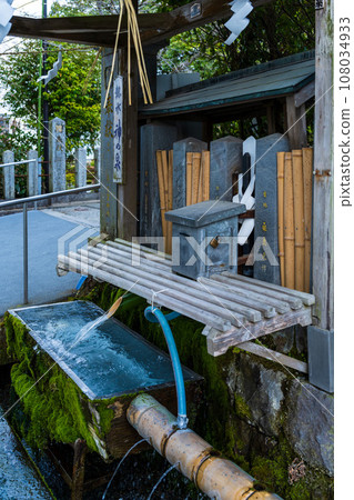 觀光景點 神社長缽風景（阿蘇神社） 阿蘇市 108034933