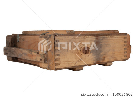 Army 5,45mm ammunition wooden crate. Text in russian - type of ammunition, projectile caliber, projectile type, number of pieces and weight. Army 5,45mm ammunition wooden crate. Text in russian - type of ammunition, projectile caliber, projectile type, number of pieces and weight. 108035802