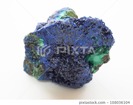 Azuromalachite rough stone (blue copper ore) Azuromalachite rough stone (blue copper ore) 108036104
