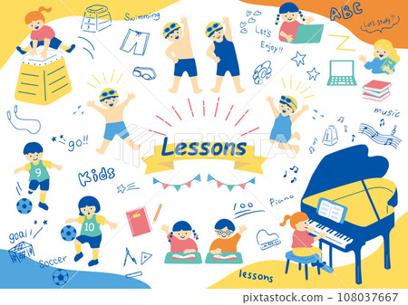 孩子們享受課程 108037667