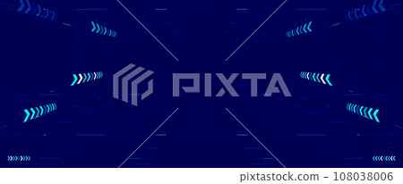 Points, lines and surfaces form an extended space background with a sense of future science and technology. Points, lines and surfaces form an extended space background with a sense of future science and technology. 108038006