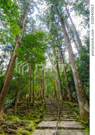 Kumano Nachi Taisha Betsumiya Hitaki Shrine stone steps (Nachikatsuura Town, Wakayama Prefecture) Kumano Nachi Taisha Betsumiya Hitaki Shrine stone steps (Nachikatsuura Town, Wakayama Prefecture) 108040063