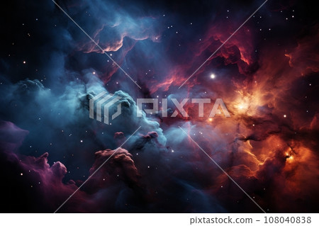 未知領域：進入看不見的宇宙深處，隱藏在神秘和敬畏中的AI圖像11 108040838