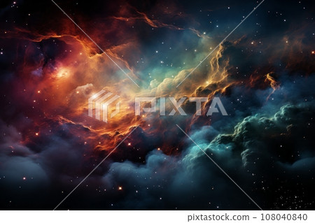 Uncharted territory: deep into the undiscovered depths of the universe, hidden in mystery and awe AI image 13 108040840