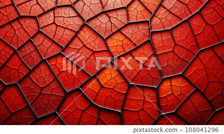 Close up texture leaf structure macro photography, abstract texture, Generative AI illustration 108041296