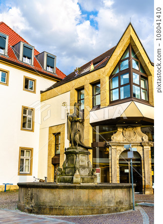 Liborius Fountain in Paderborn in North Rhine-Westphalia, Germany 108041410