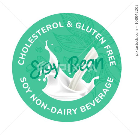 Soy bean cholesterol gluten free, non dairy drink 108042202
