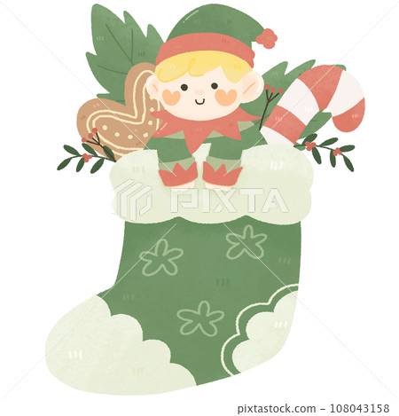 christmas, xmas, watercolor 108043158