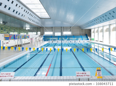 beautiful indoor pool 108043711