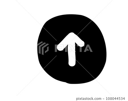 Cute arrow/hand-drawn illustration material - Stock Illustration ...