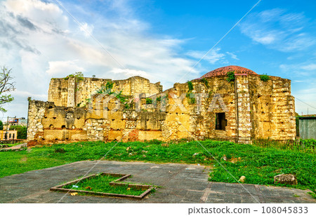 Ruins of Monastery of San Francisco in Santo Domingo, UNESCO world heritage in Dominican Republic 108045833