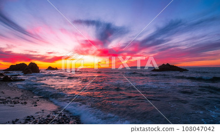 Sasagawa flow/evening view 108047042