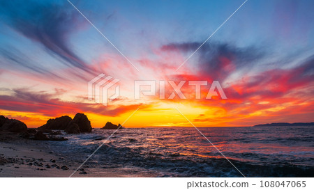 Sasagawa flow/evening view Sasagawa flow/evening view 108047065