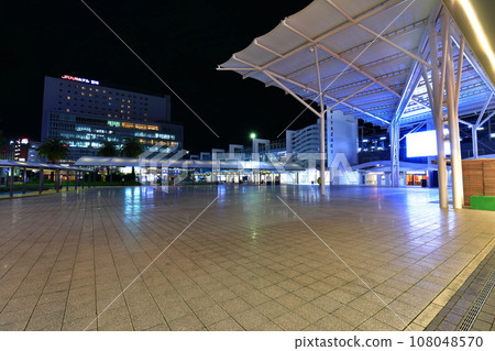 [宮崎縣] JR宮崎站夜景 108048570