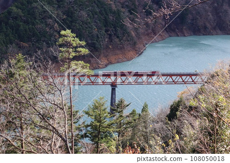 Oigawakojo Station and trains 108050018