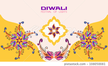 Traditional Indian festival Diwali. Happy Festival of lights Deepavali T 108050081