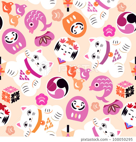 Maneki-neko pattern 3 108050295