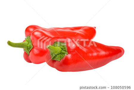 Sweet pepper isolated on white background 108050596